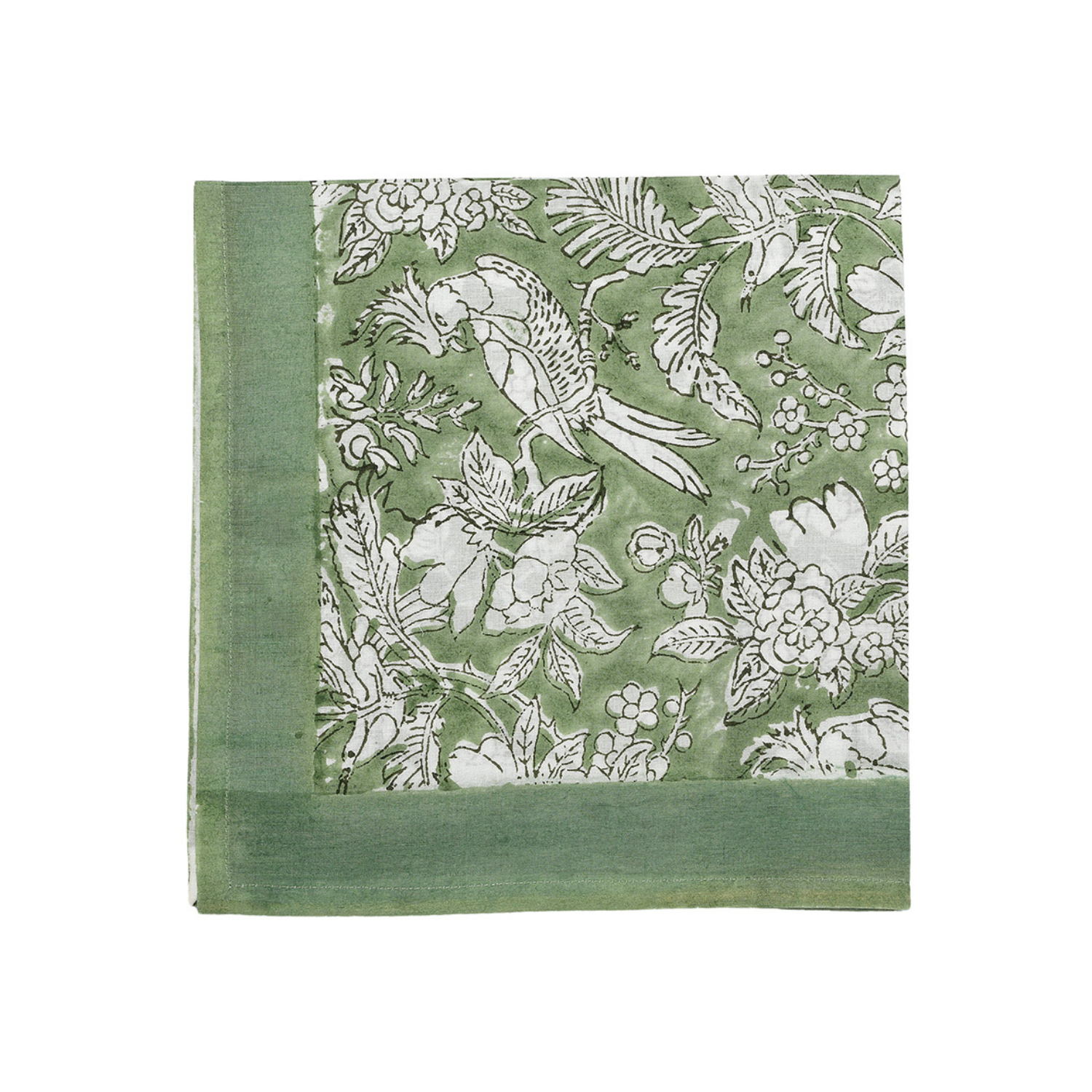 Cotton Cloth Napkins - Plain Border Mix