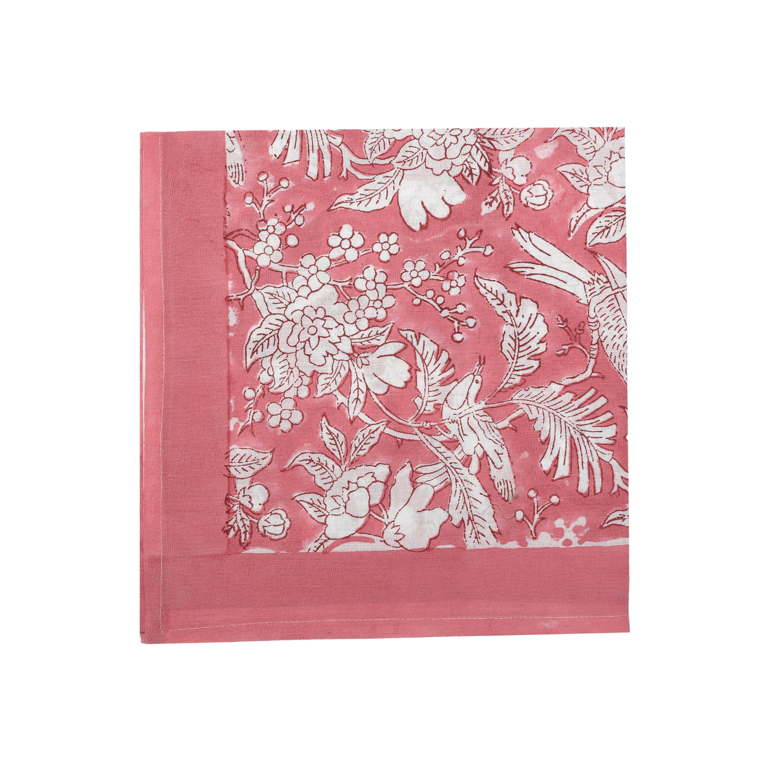 Cotton Cloth Napkins - Plain Border Mix