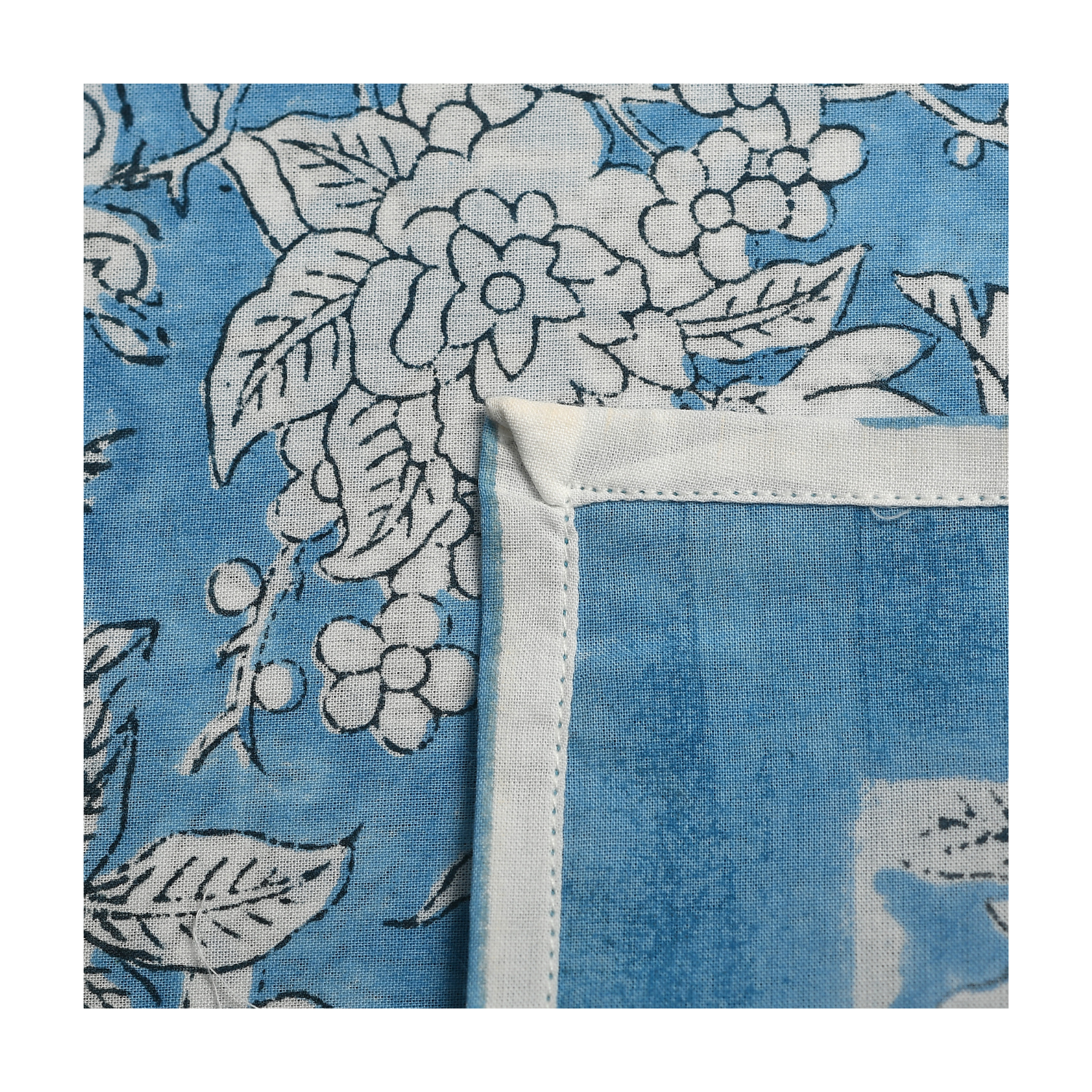 Cotton Cloth Napkins - Plain Border Mix
