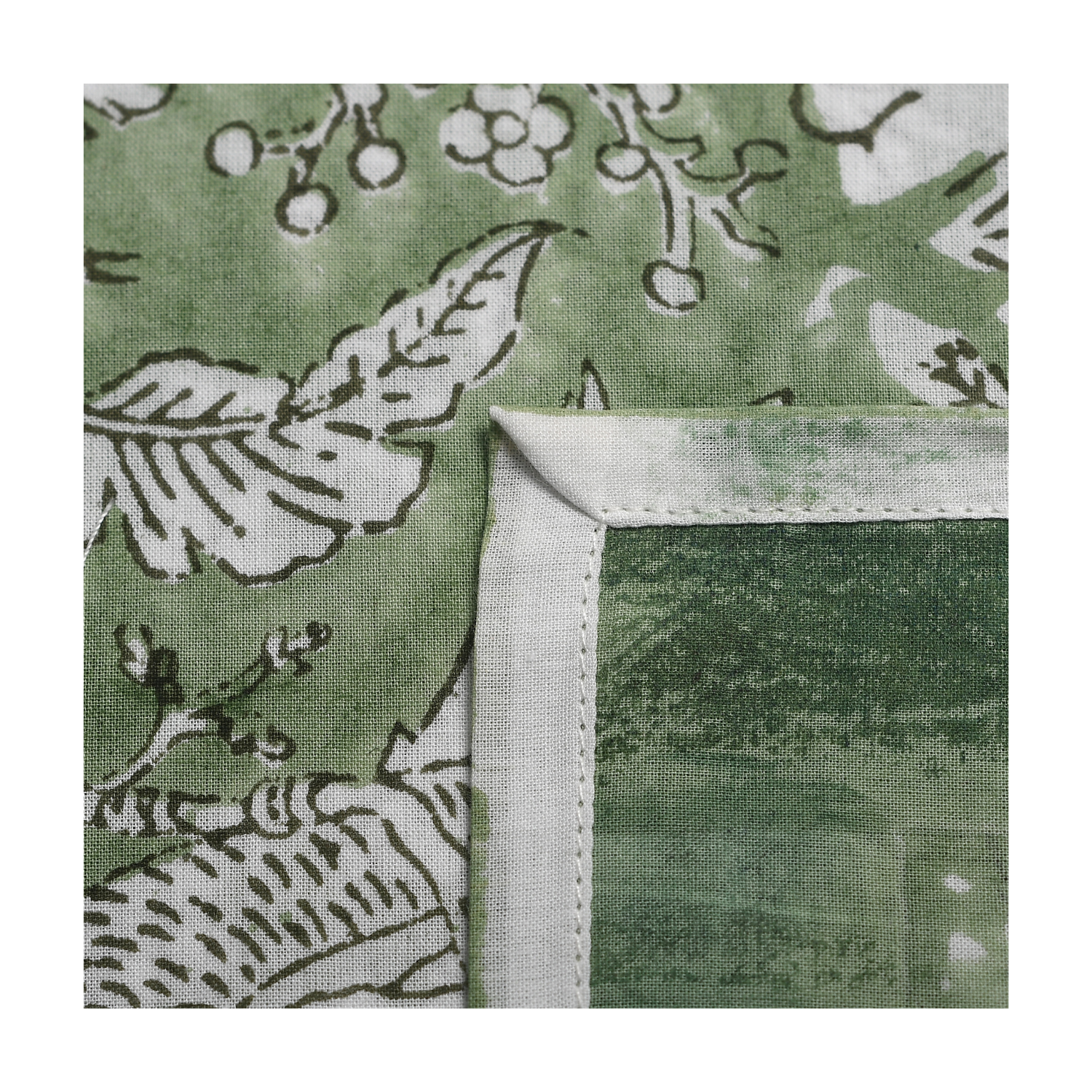 Cotton Cloth Napkins - Plain Border Mix