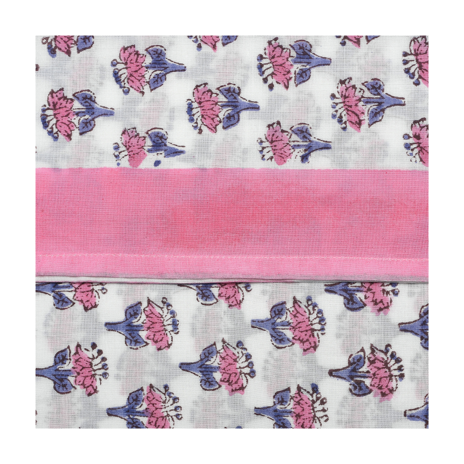 Cotton Cloth Napkins - Plain Border Mix