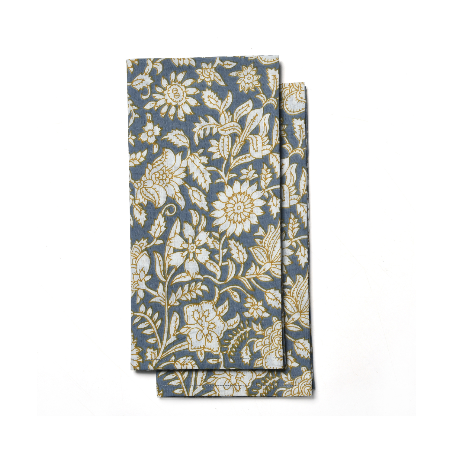Cotton Cloth Napkins - Blue Jay