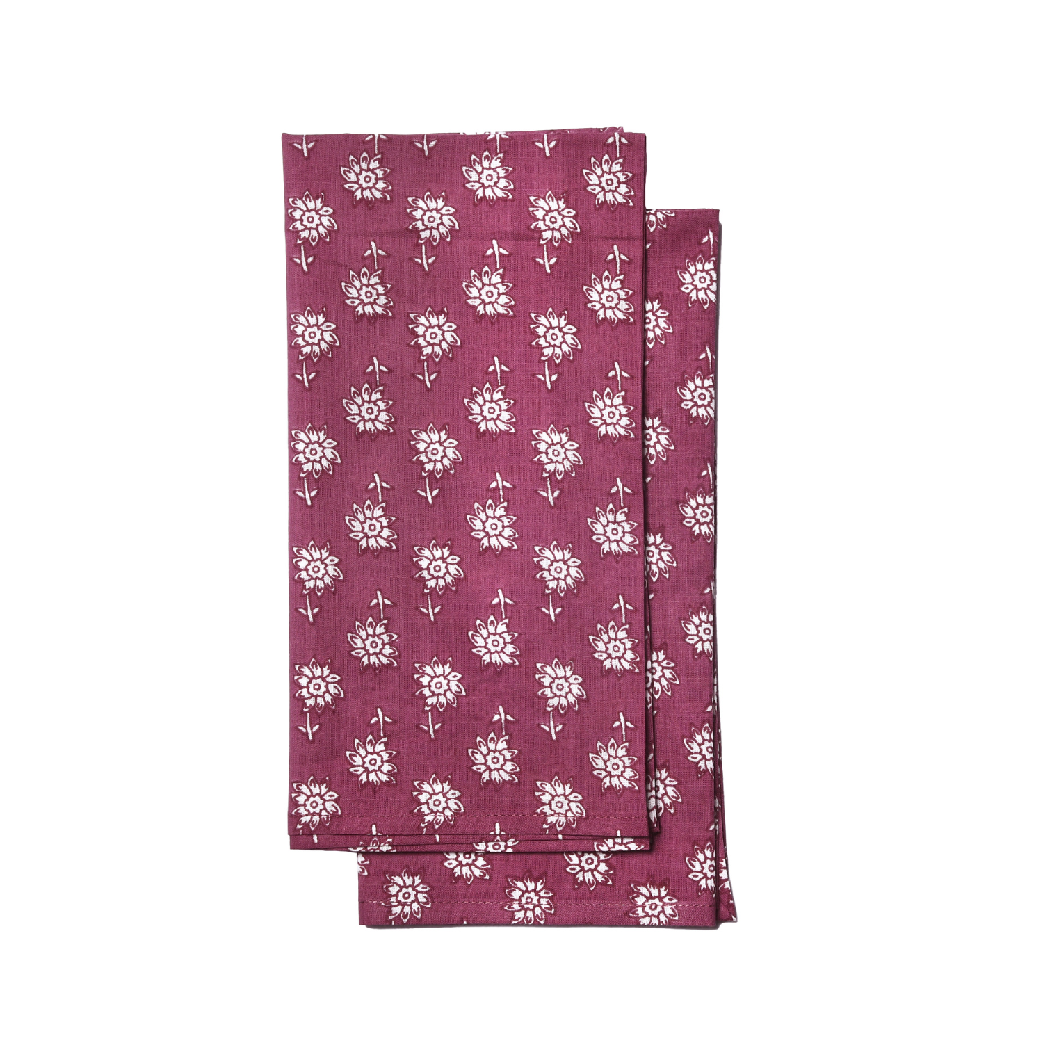 Cotton Cloth Napkins - Grape Purple