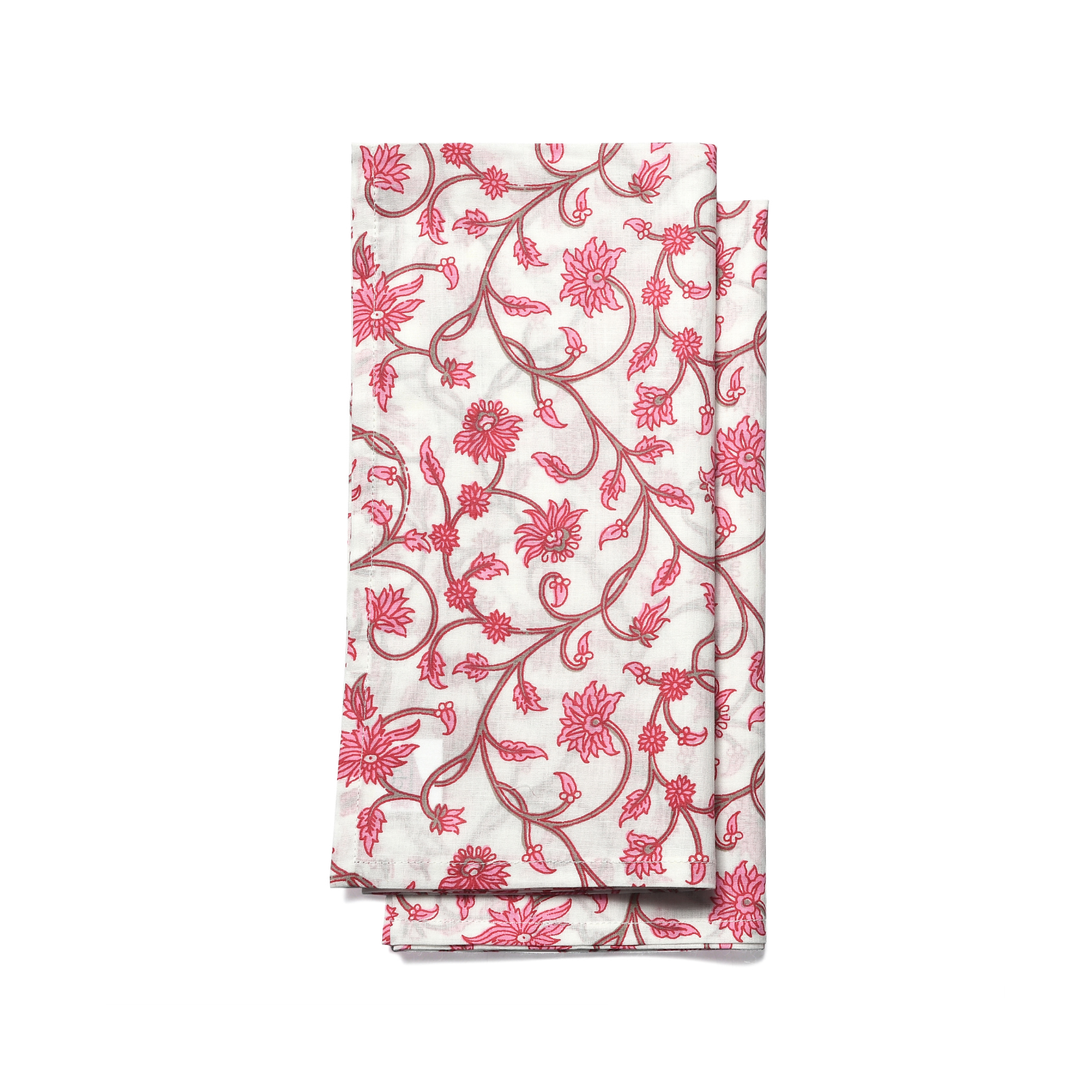 Cotton Cloth Napkins - Turkish Rose