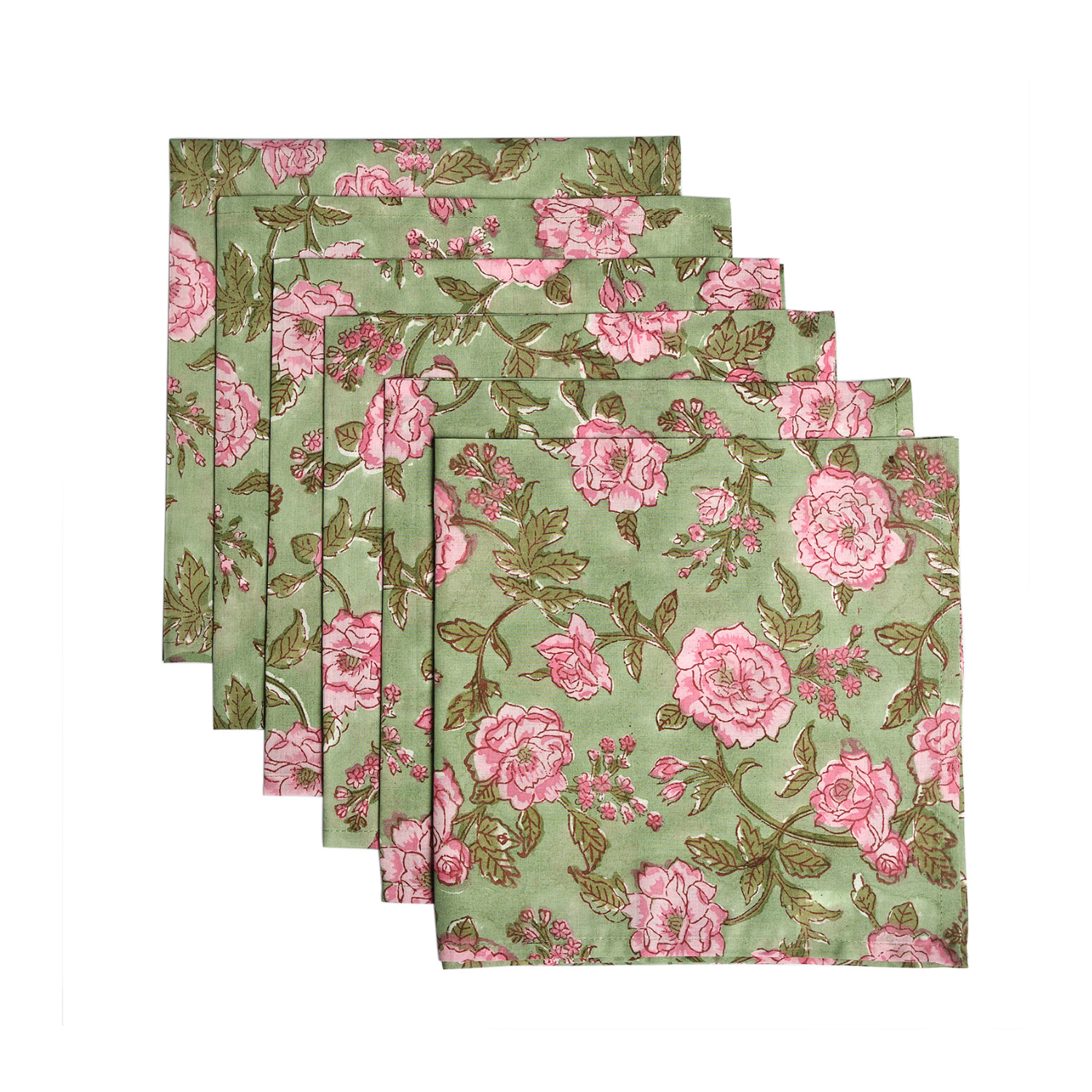 Cotton Cloth Napkins - Pink Tourmaline