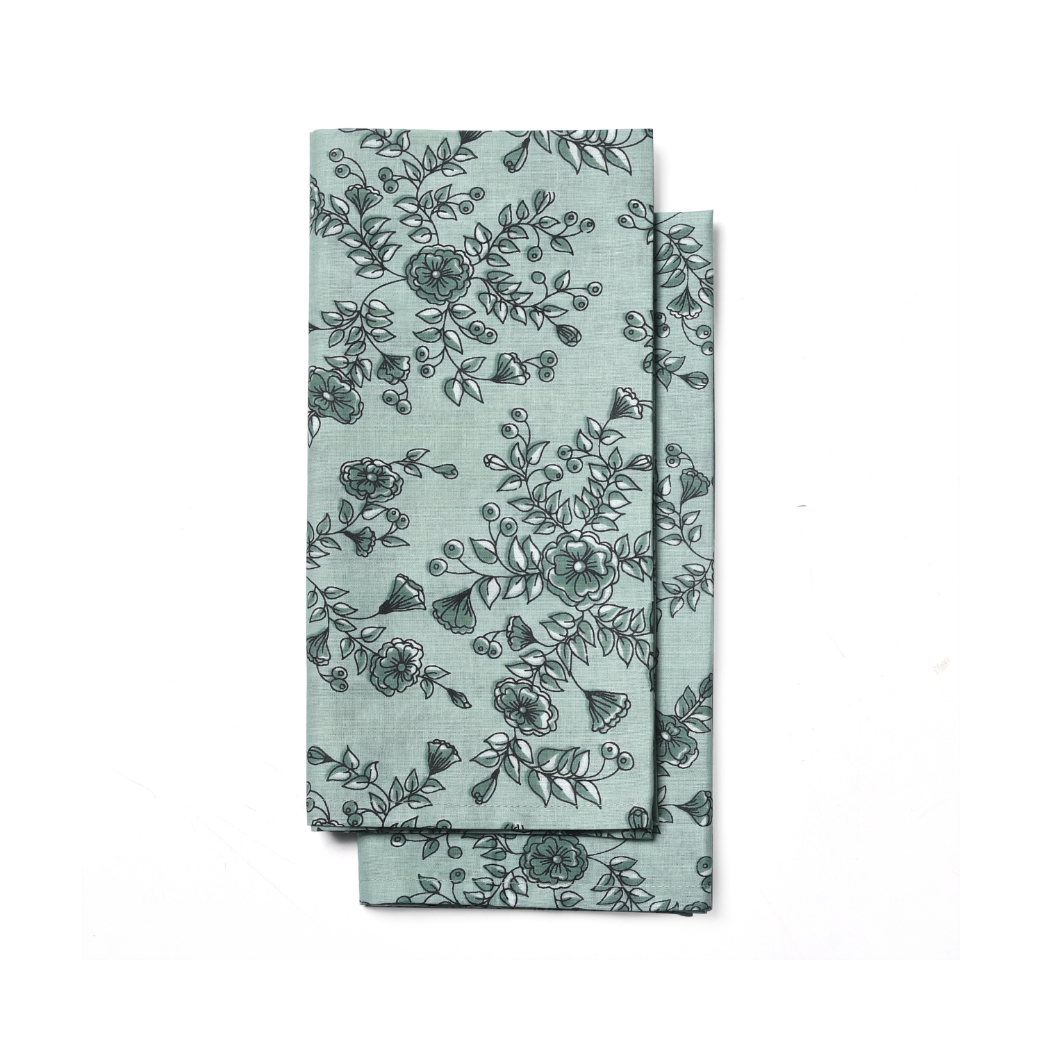 Cotton Cloth Napkins - Laurel Green