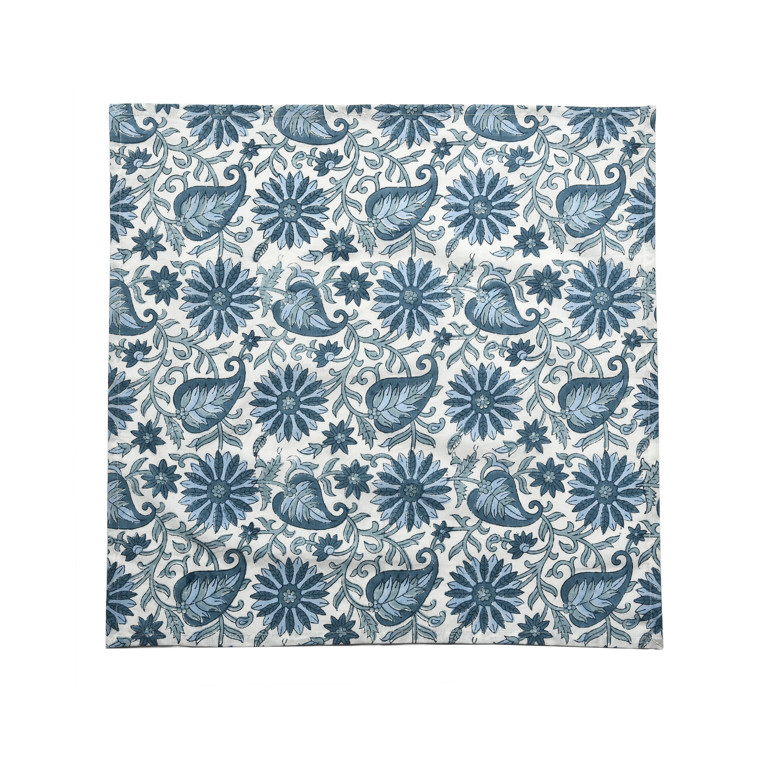 Cotton Cloth Napkins - Blue Color
