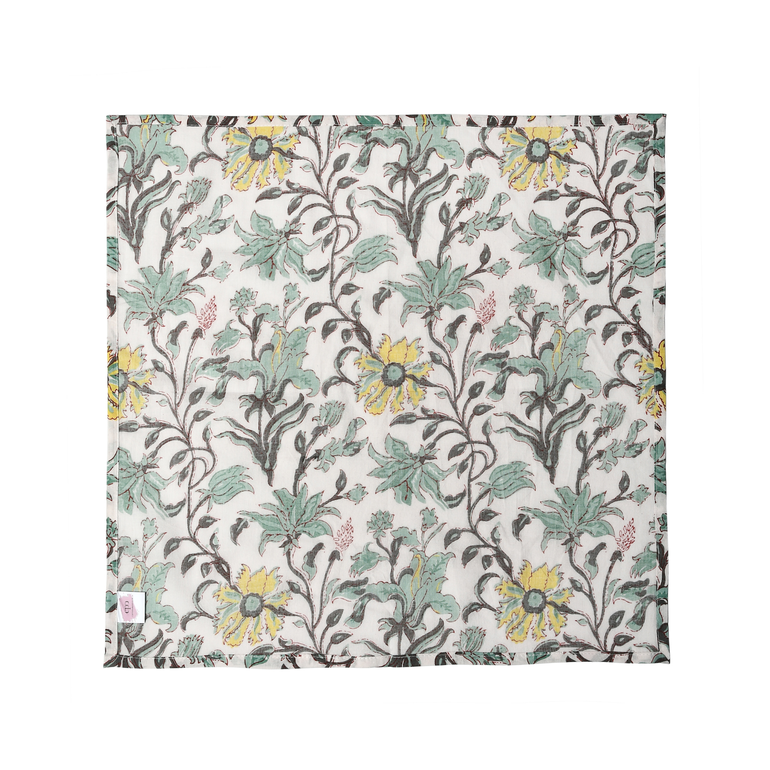 Cotton Cloth Napkins - Sea Green