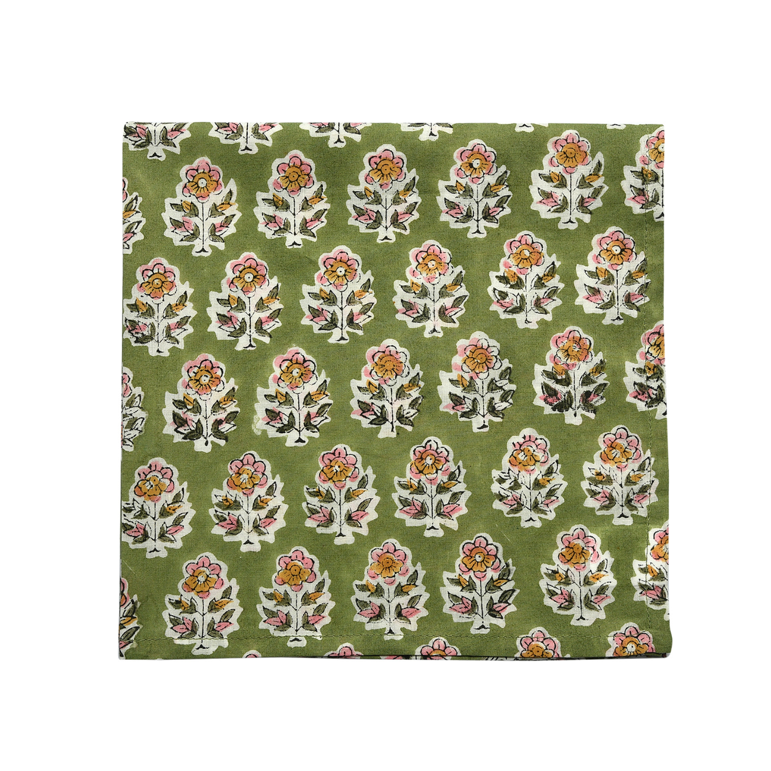 Cotton Cloth Napkins - Jade Green