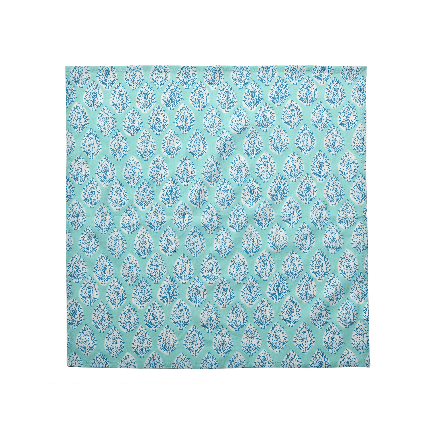 Cotton Cloth Napkins - Turquoise Blue