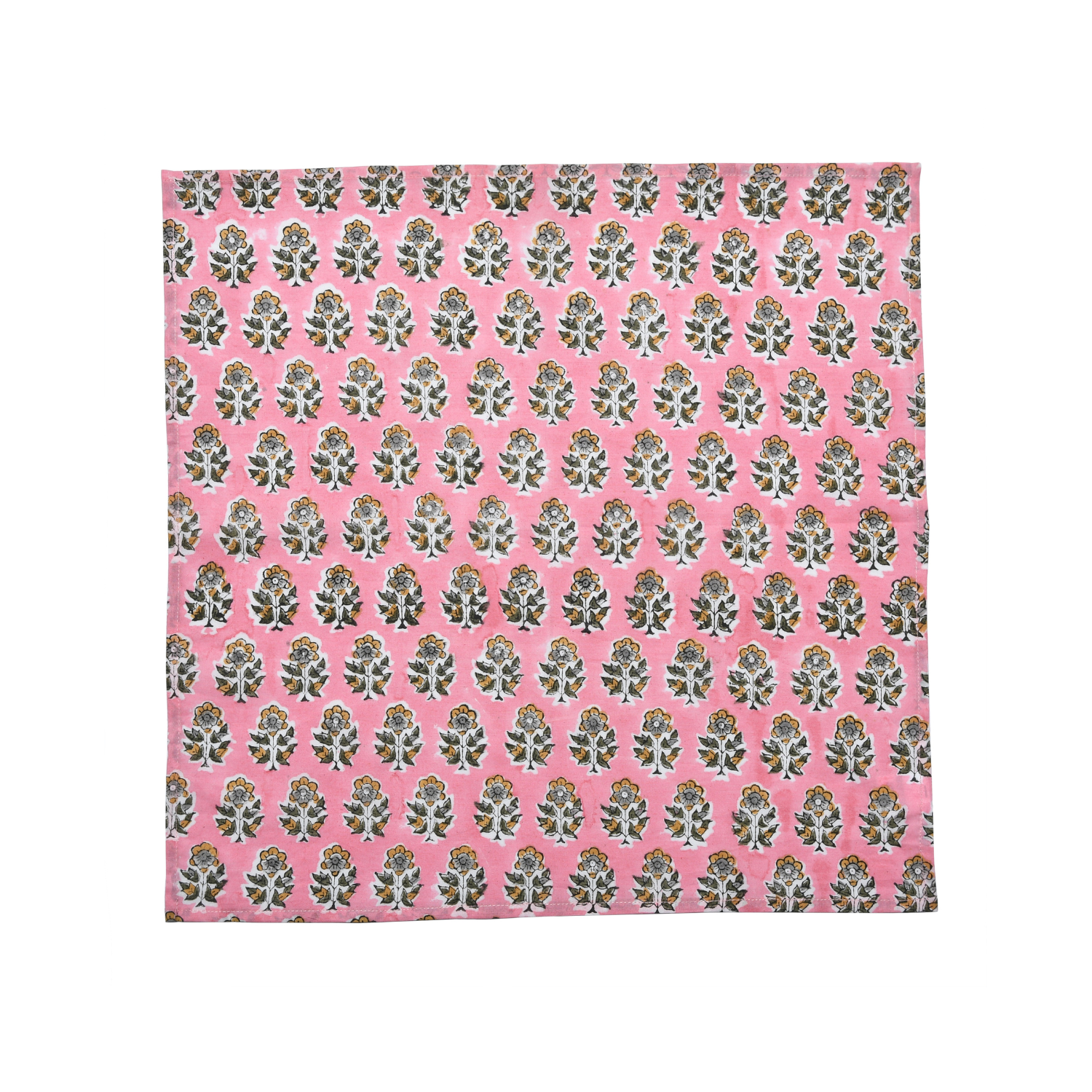 Cotton Cloth Napkins - Poppy Pink