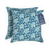 Decorative cotton pillow covers featuring reversible print and bohemian charm