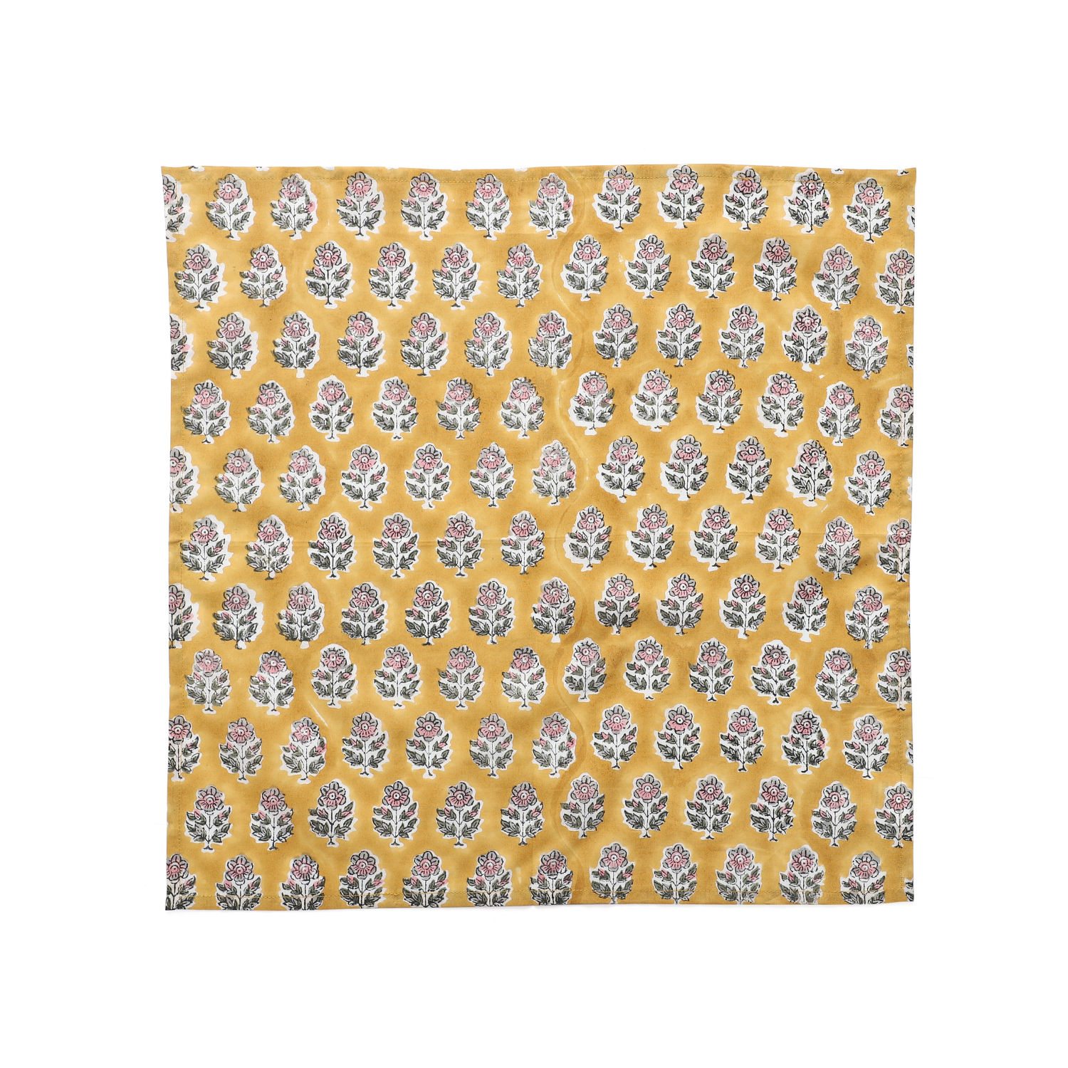 Cotton Cloth Napkins - Yellow Citrine