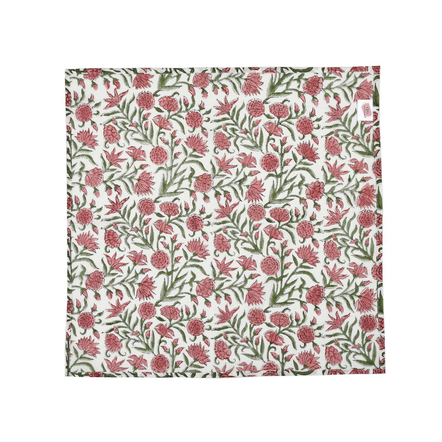 Cotton Cloth Napkins - Red Garnet