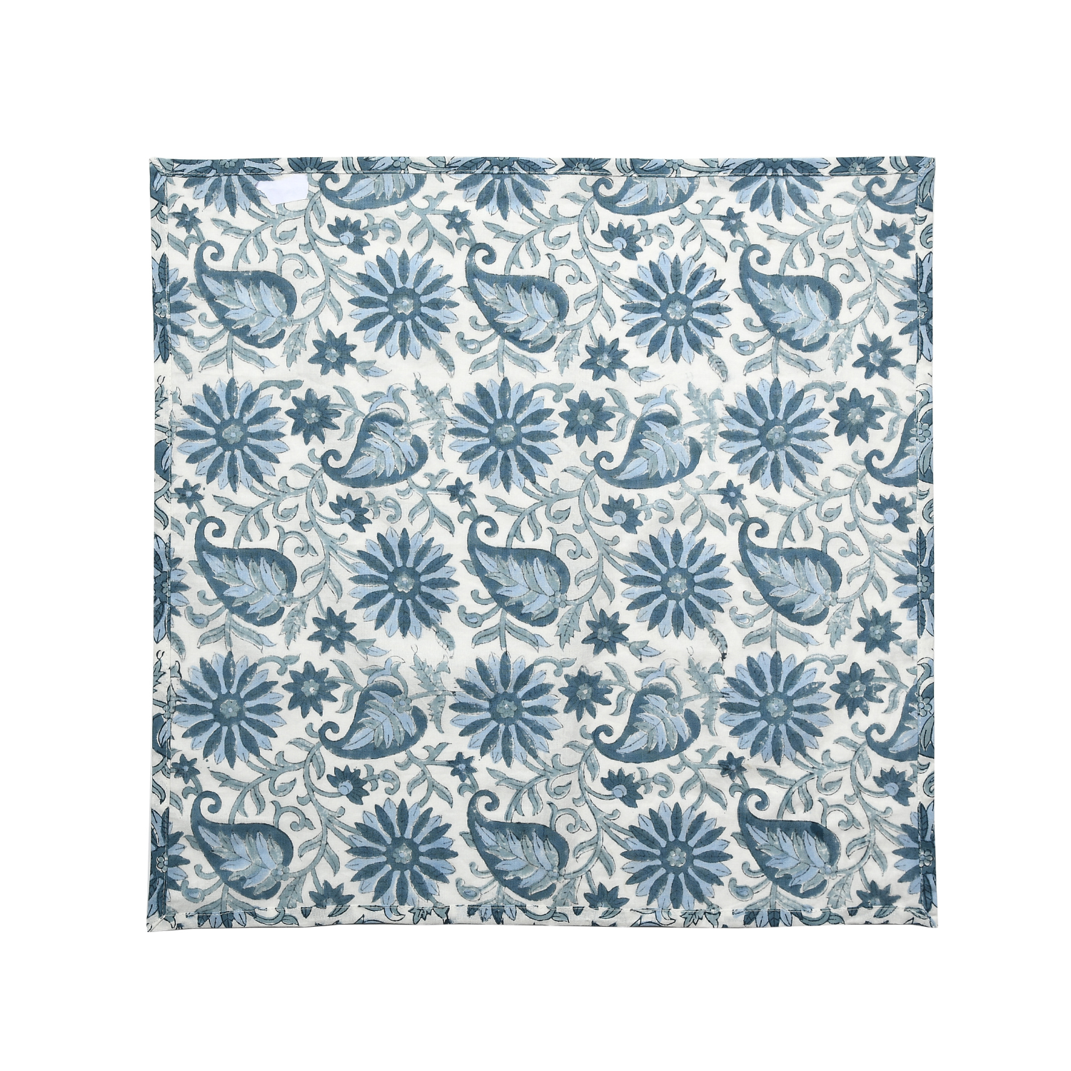 Cotton Cloth Napkins - Blue Color