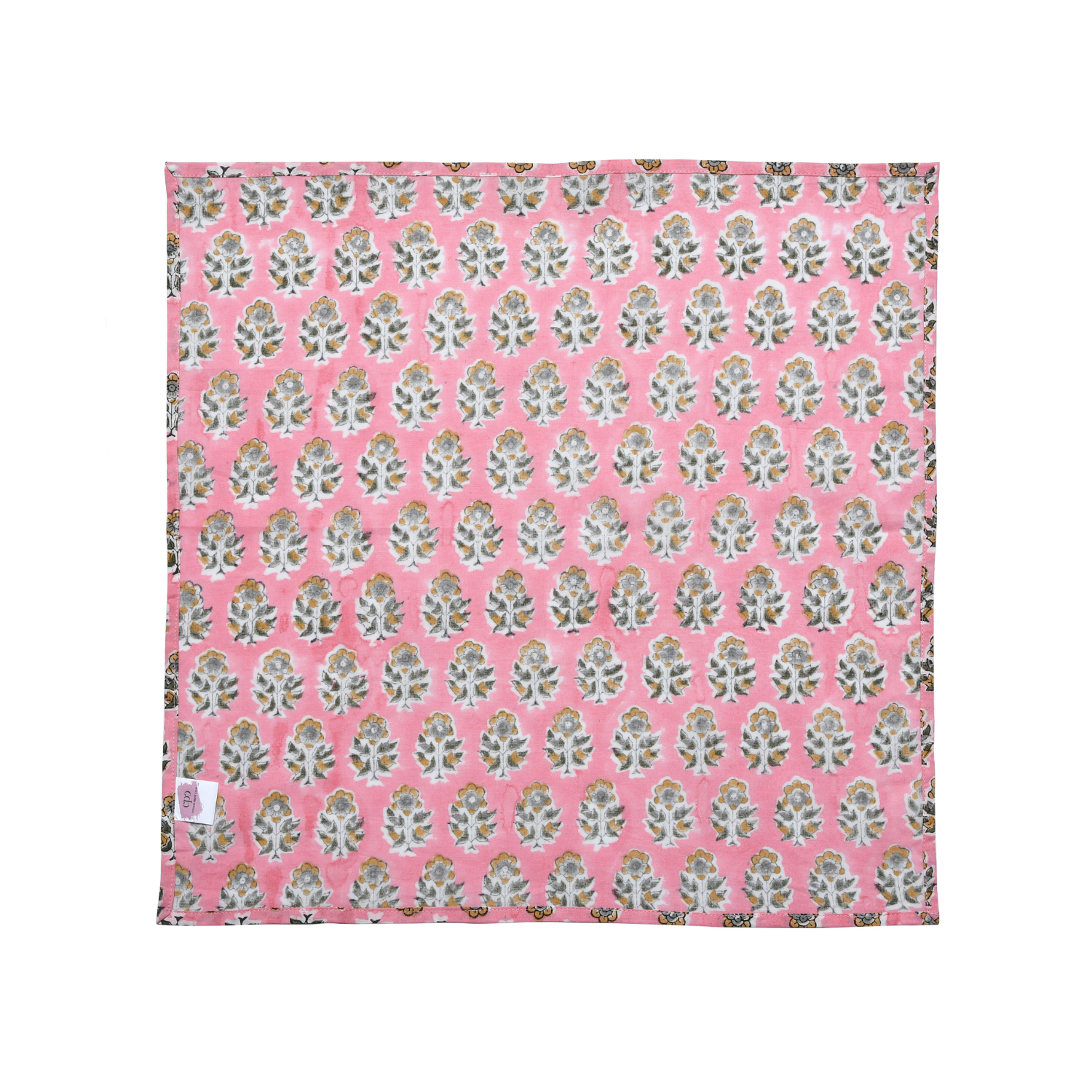 Cotton Cloth Napkins - Poppy Pink