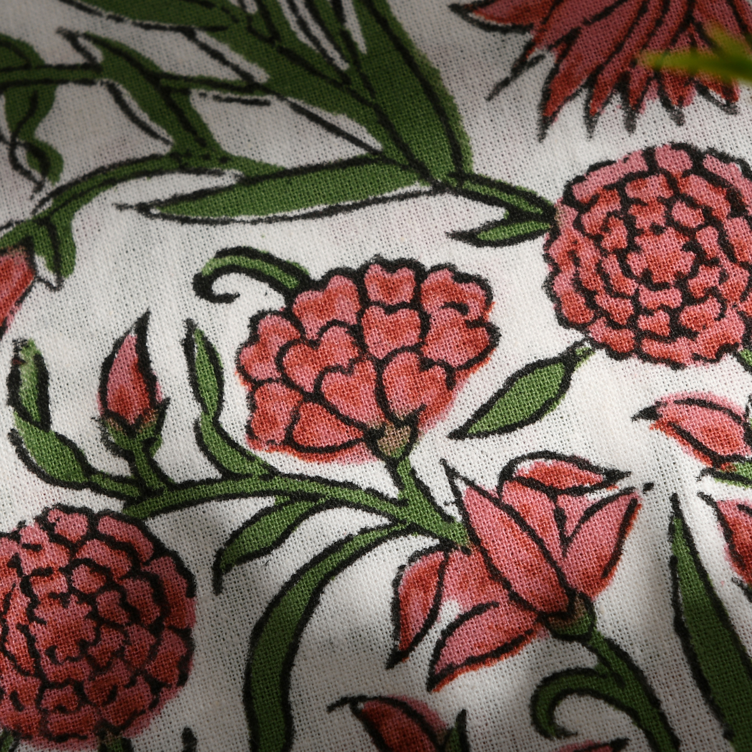 Piping Throw Pillow Covers - Red Garnet (Set of 2)