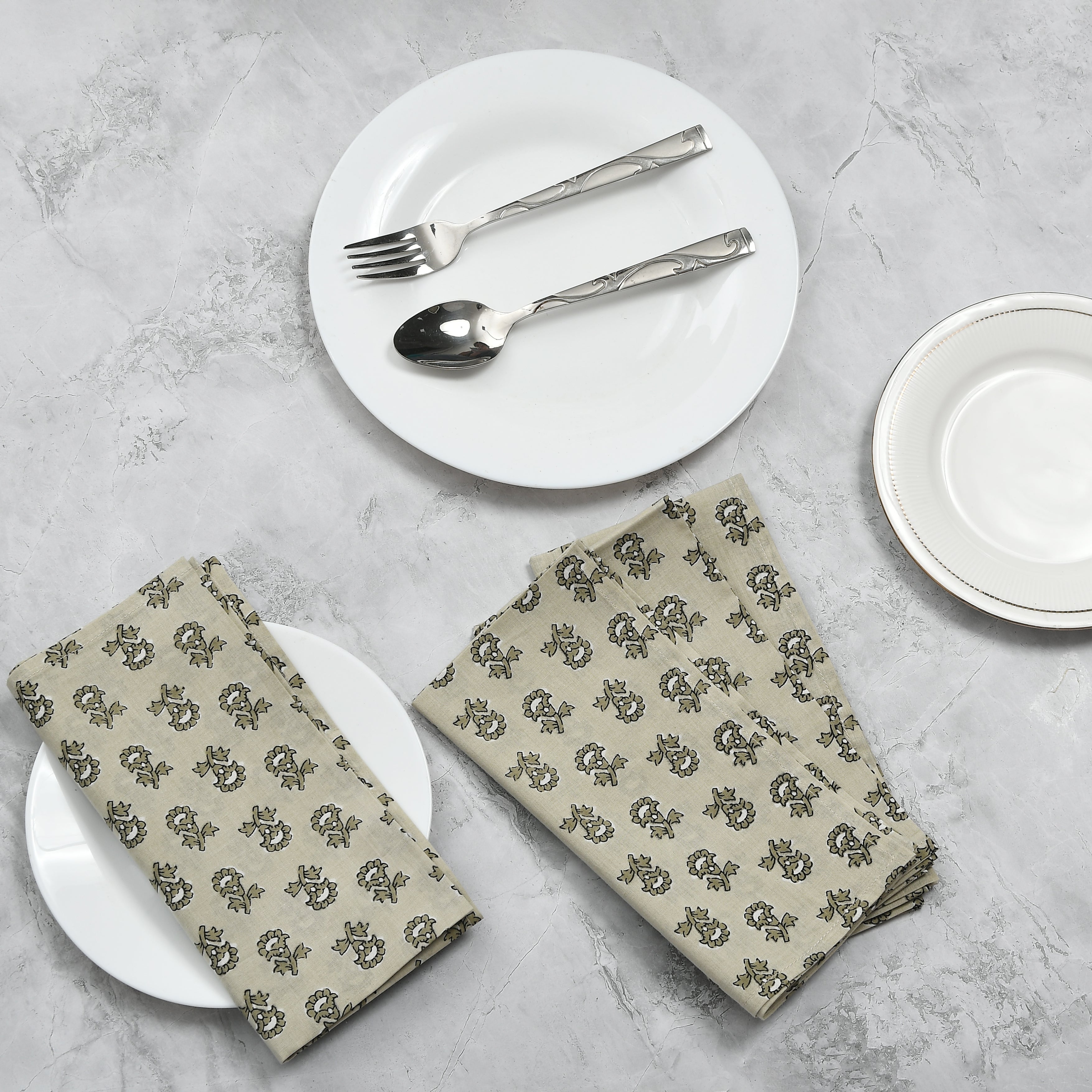 Cotton Cloth Napkins - Irish Coffee