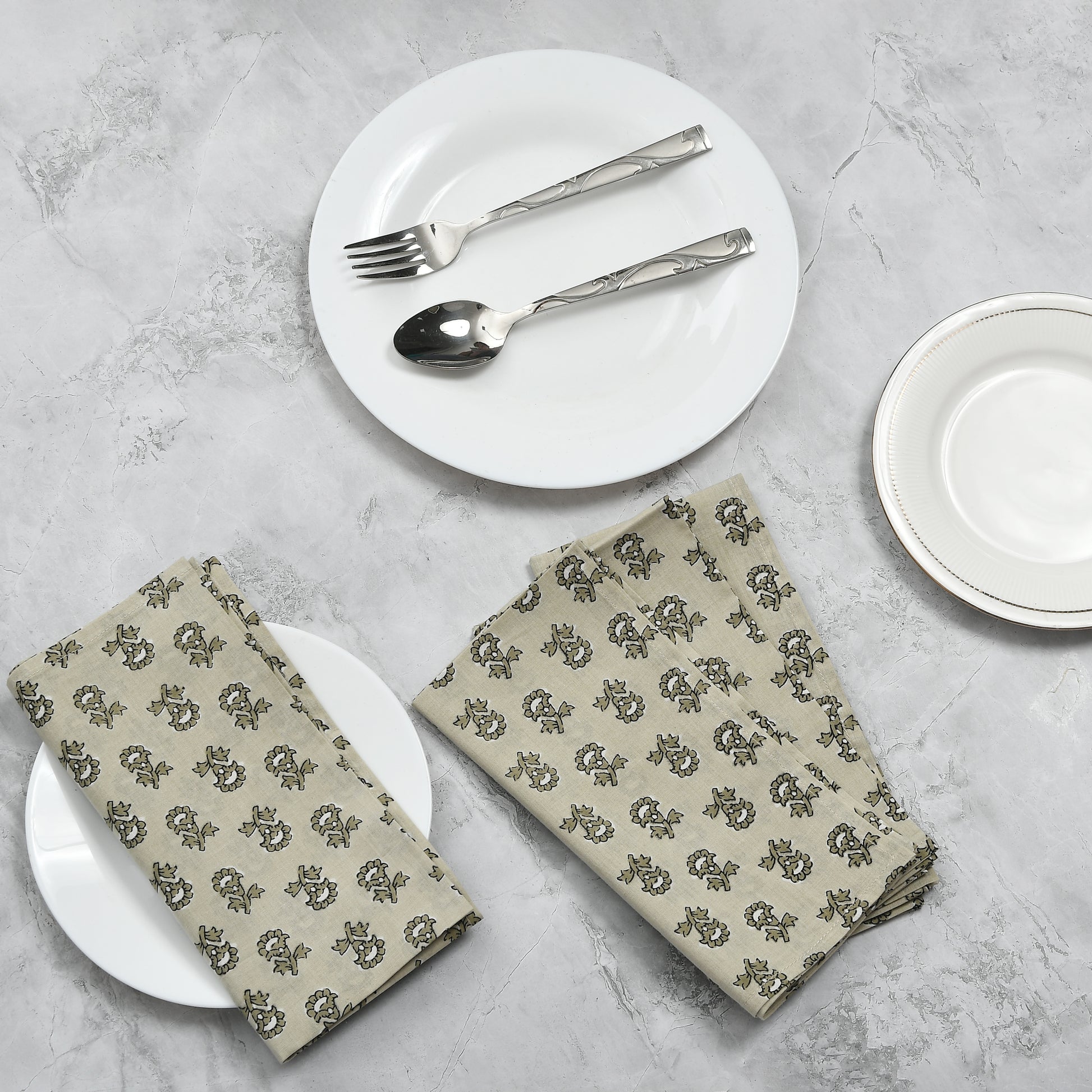 Cotton Cloth Napkins - Irish Coffee