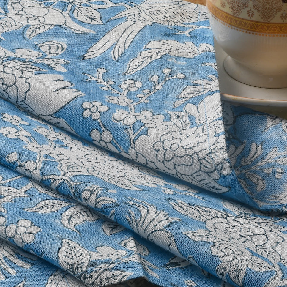Cotton Cloth Napkins - Blue Sapphire