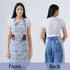 Soft blue apron for home cooks and bakers