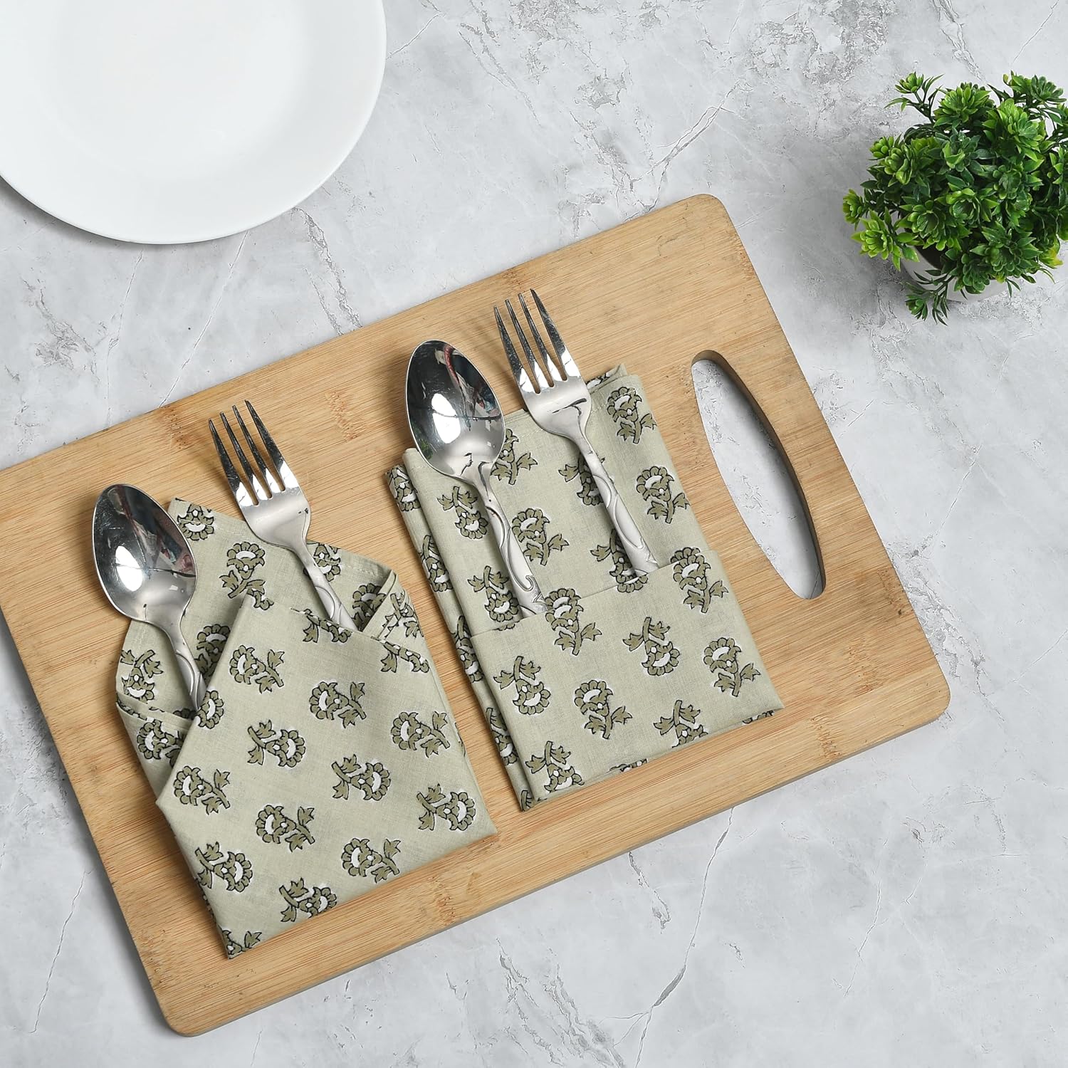 Cotton Cloth Napkins - Irish Coffee
