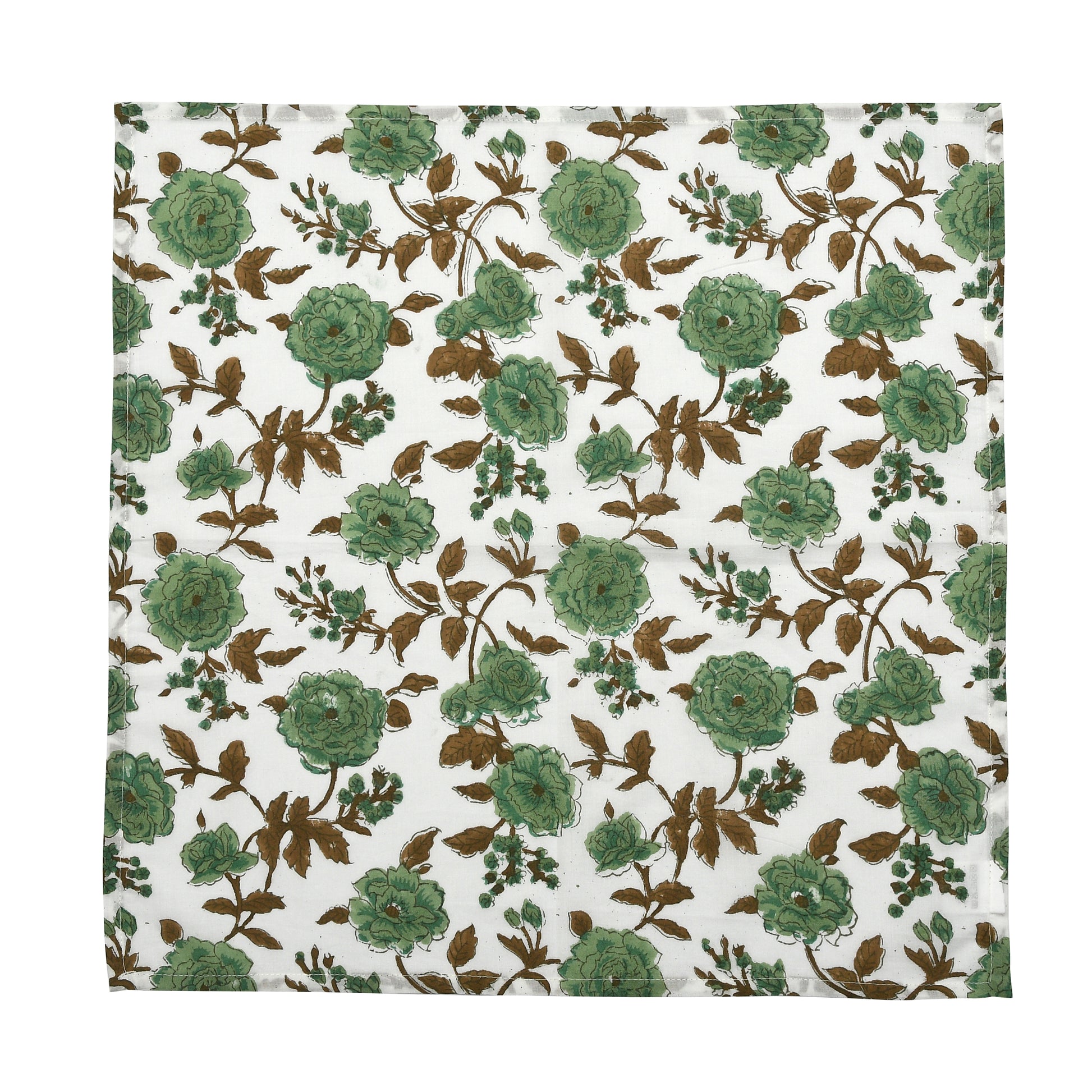 Cotton Cloth Napkins - Moss Green