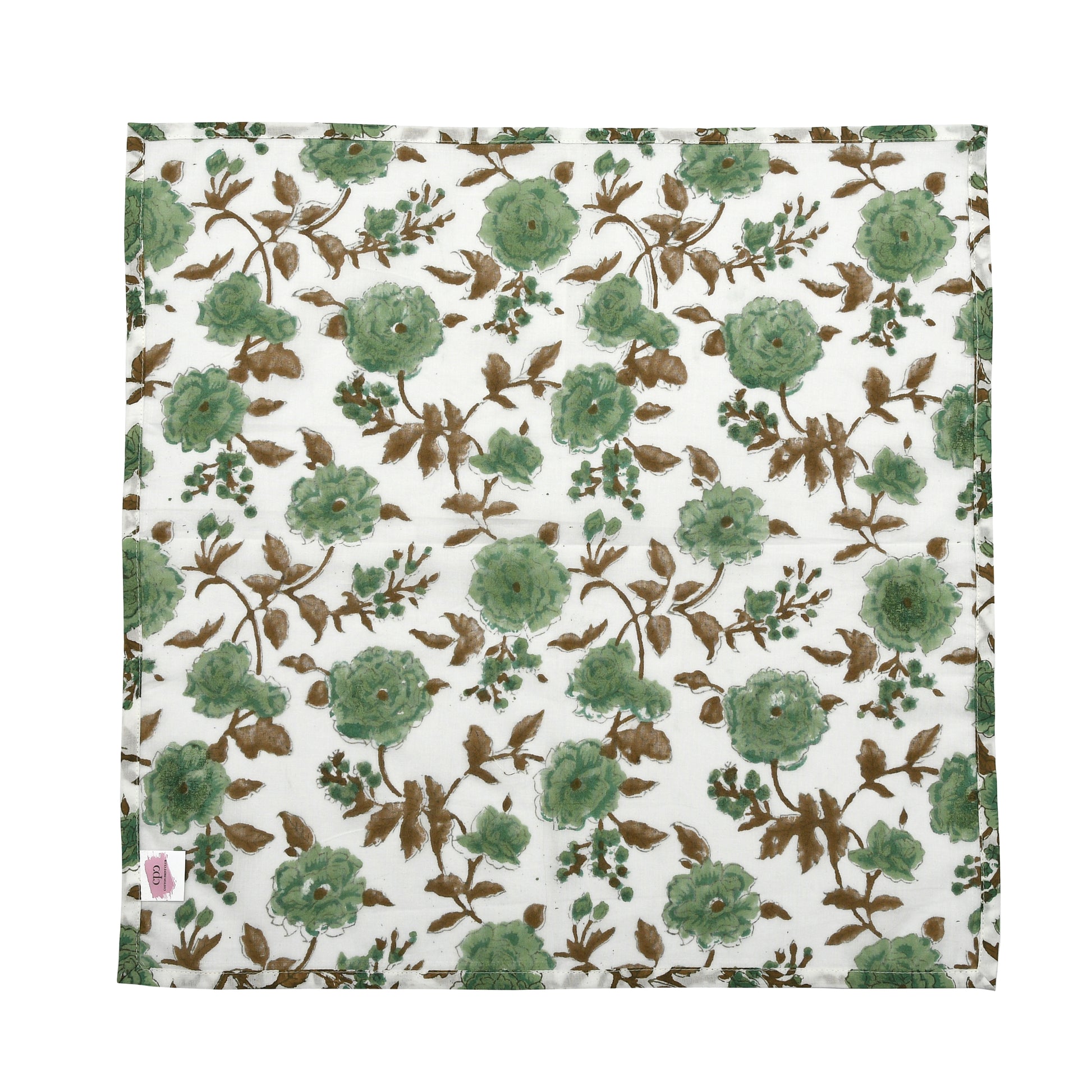 Cotton Cloth Napkins - Moss Green