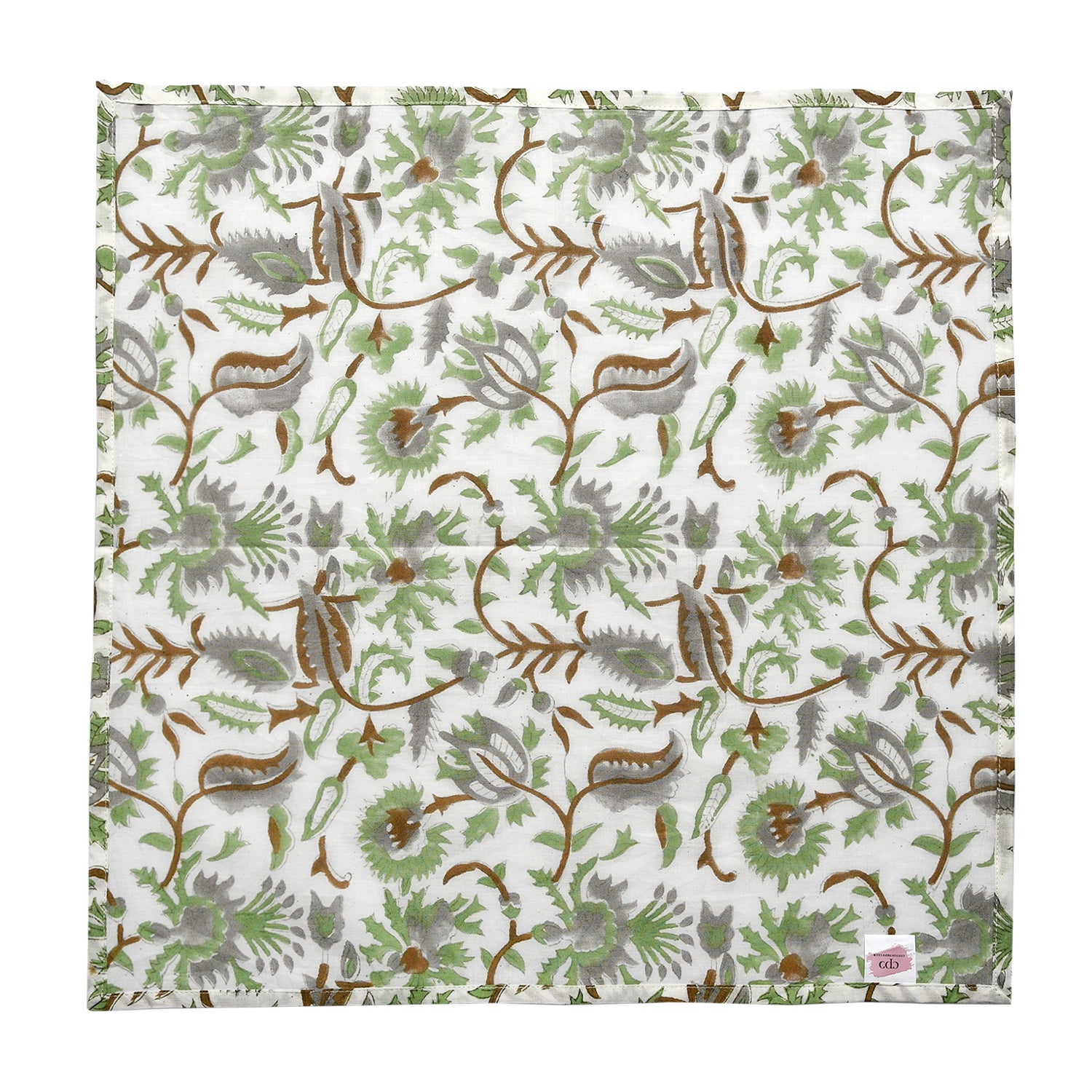 Cotton Cloth Napkins - Mint Leaf