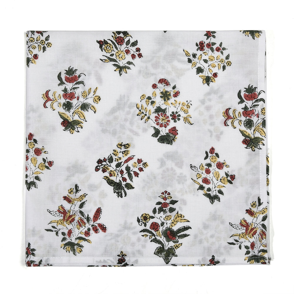 Cotton Cloth Napkins Set of 4 - Fall Green