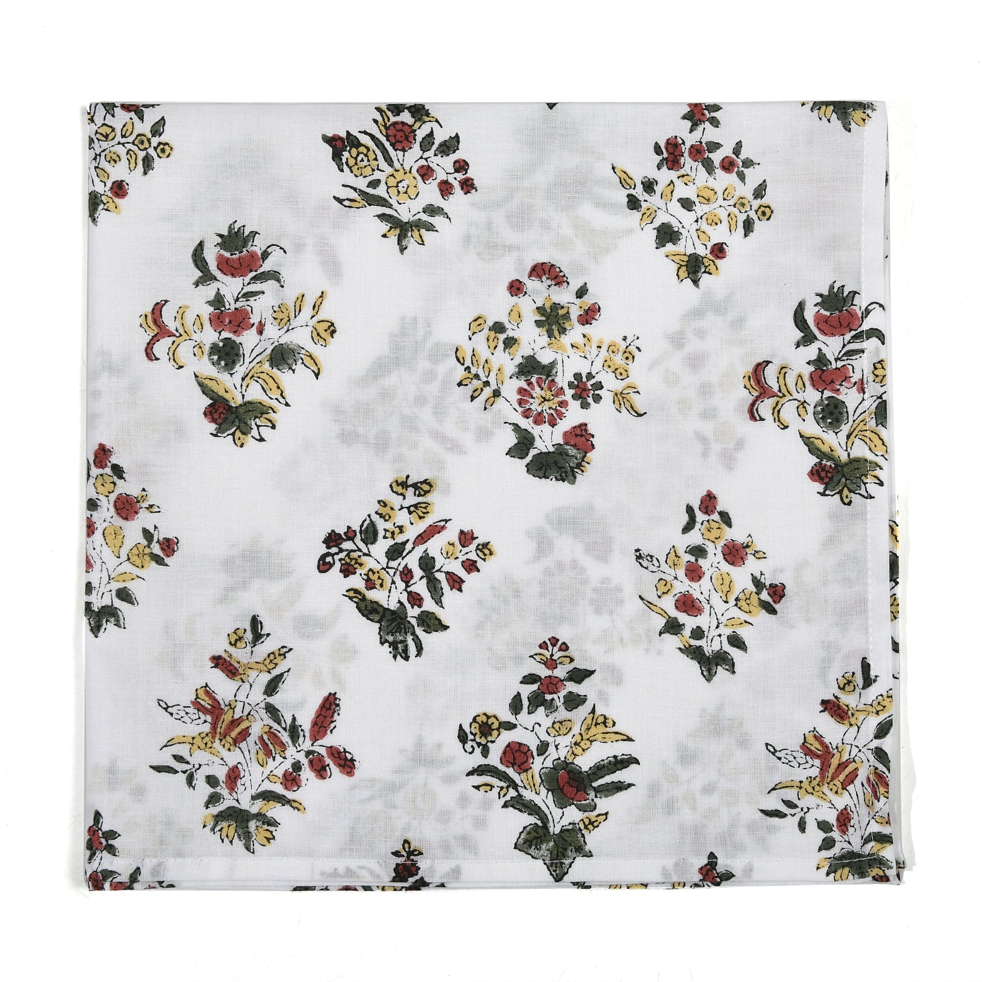 Cotton Cloth Napkins - Fall Green