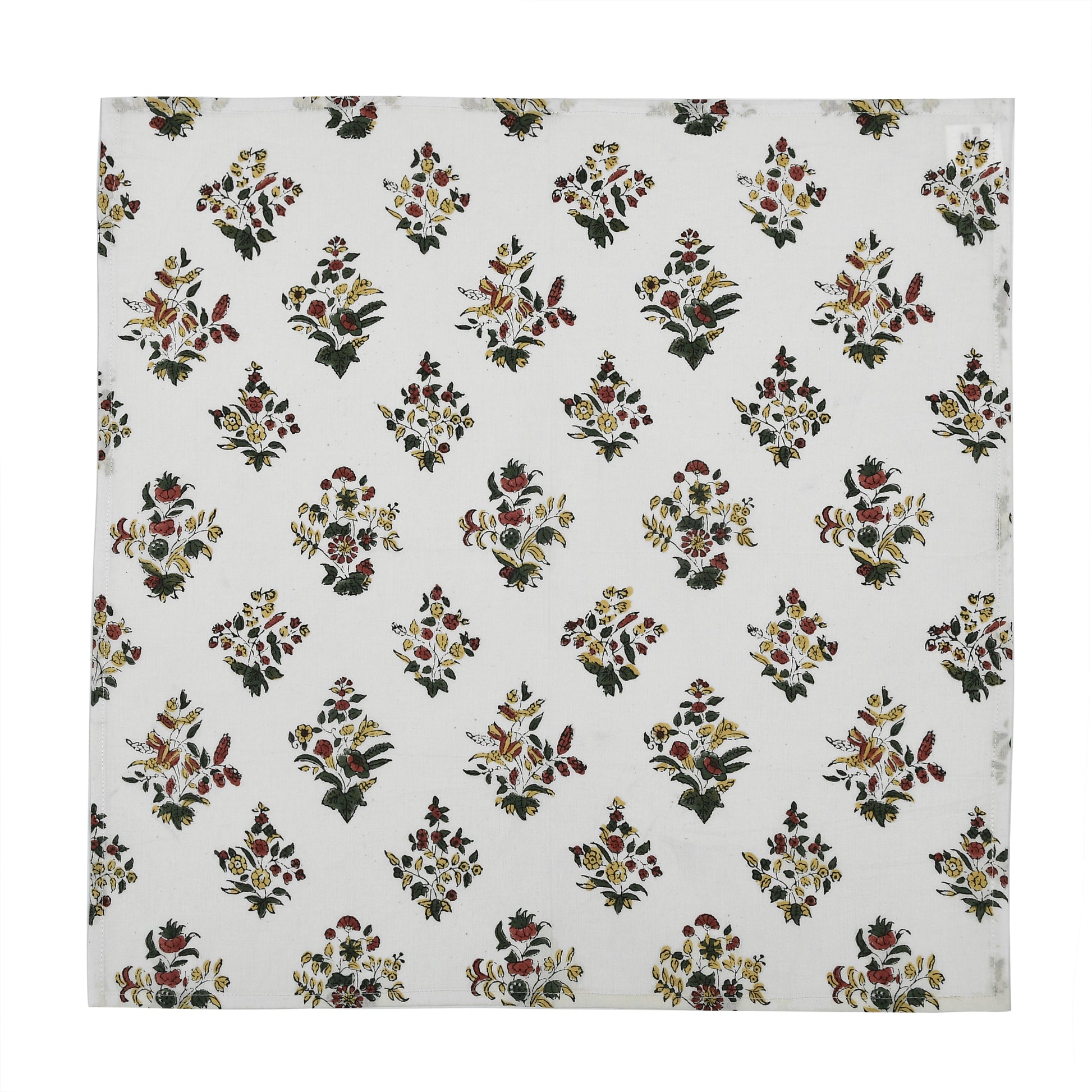 Cotton Cloth Napkins - Fall Green