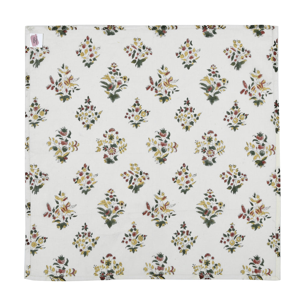 Cotton Cloth Napkins Set of 4 - Fall Green