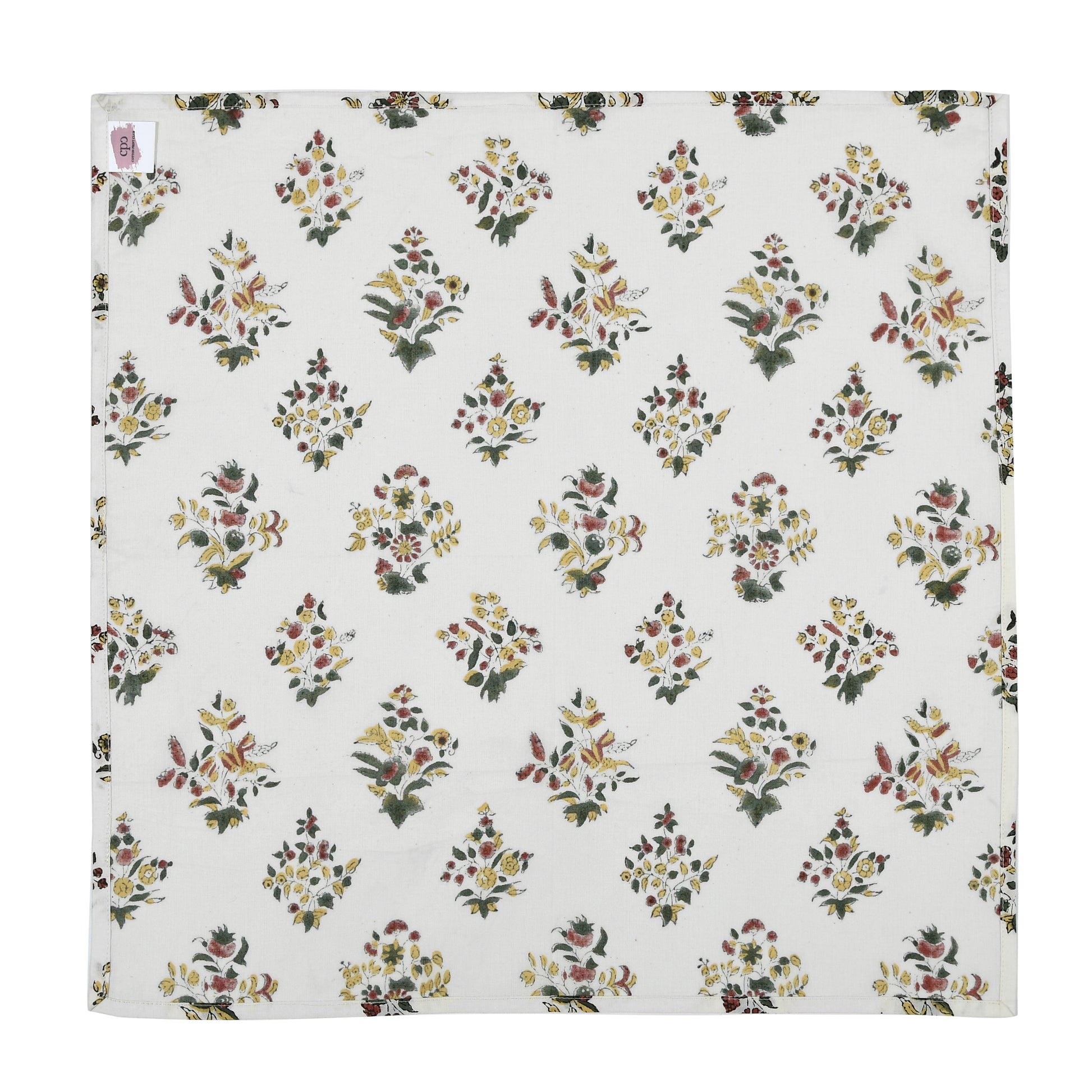 Cotton Cloth Napkins - Fall Green