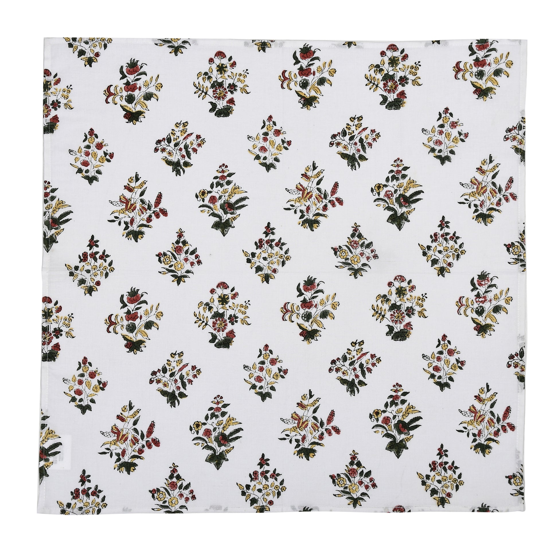 Cotton Cloth Napkins - Fall Green