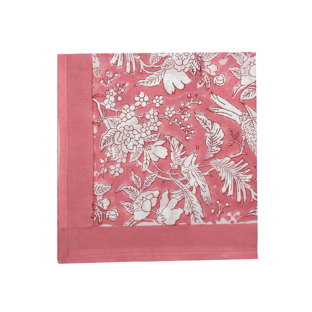Cotton Cloth Napkins - Plain Border Mix