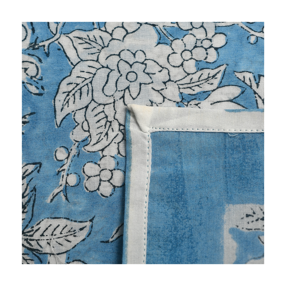 Cotton Cloth Napkins - Plain Border Mix