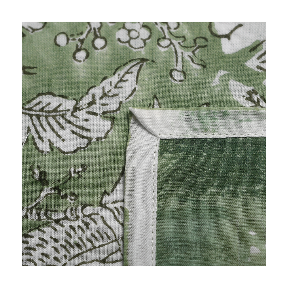 Cotton Cloth Napkins - Plain Border Mix