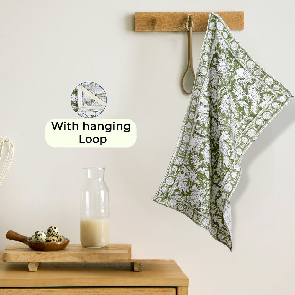 Kitchen Towel - Olive Green