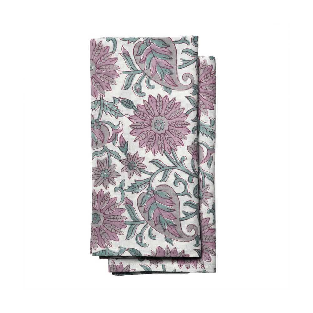 Cotton Cloth Napkins - Lavender