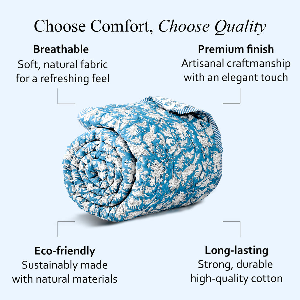 Quilt - Apatite Blue