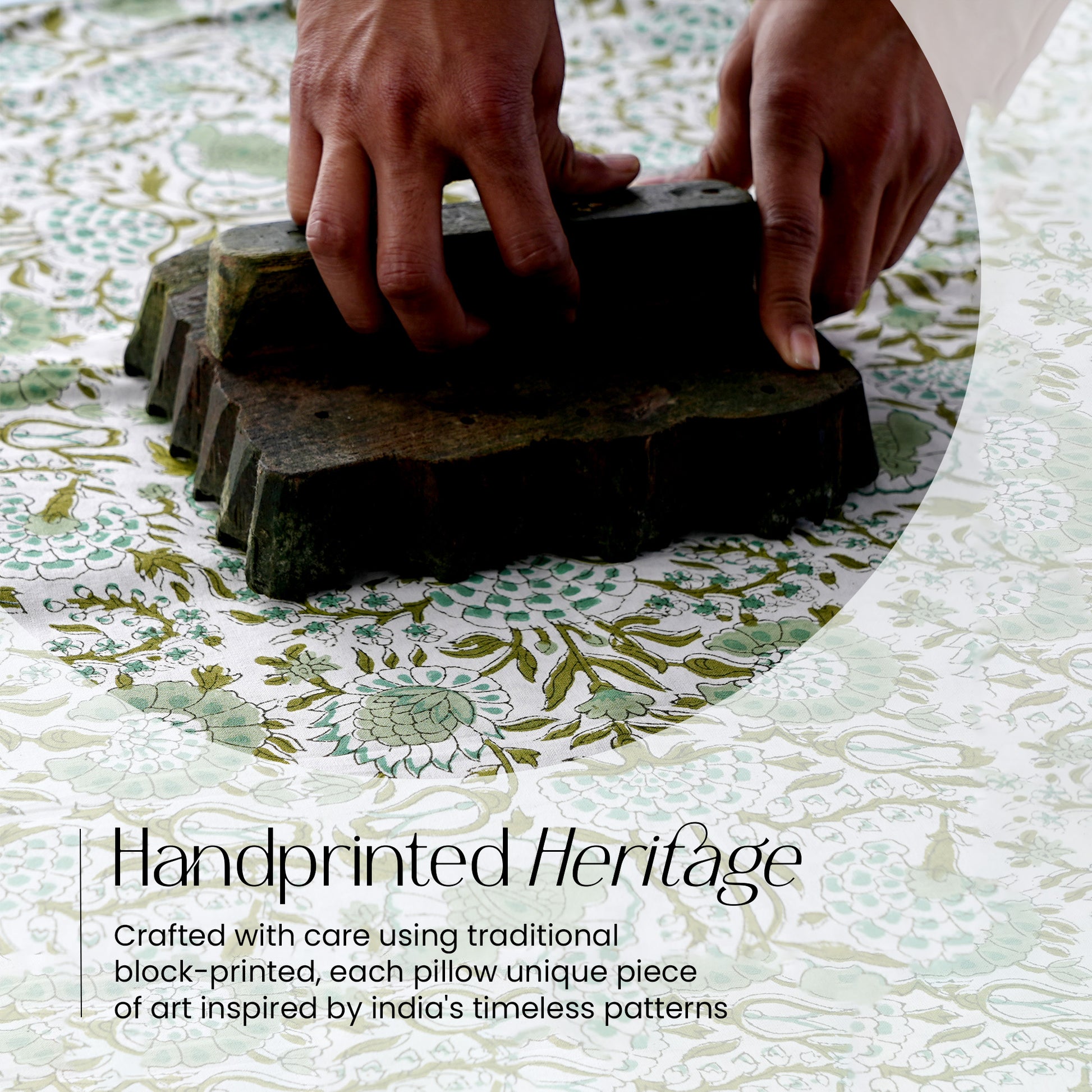 Piping Throw Pillow Covers - Agate Green