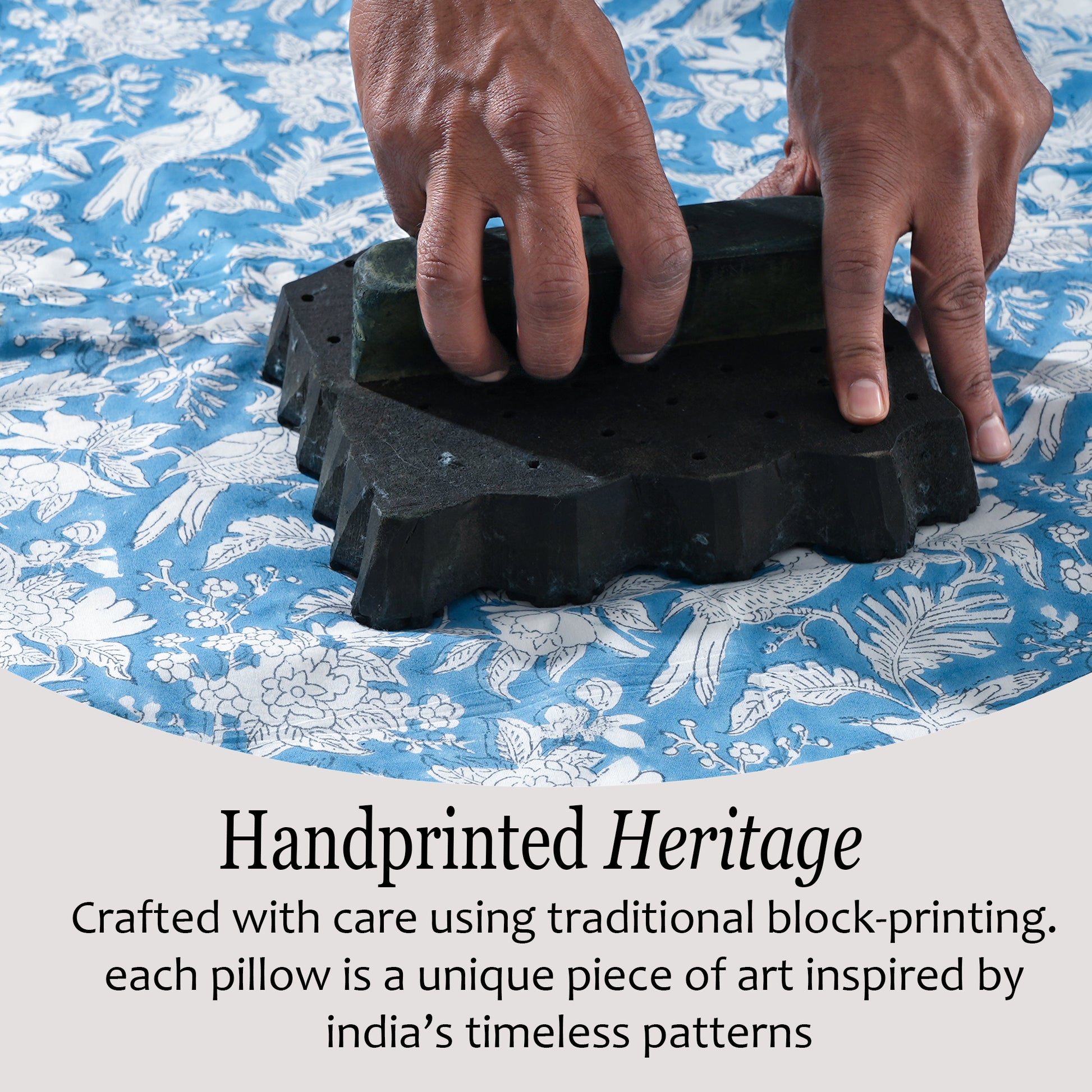 Ruffle Throw Pillow Covers - Blue Sapphire