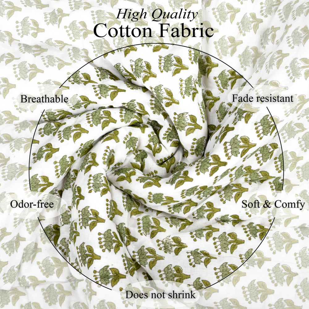 Quilt - Agate Green & Emerald Green Reversible