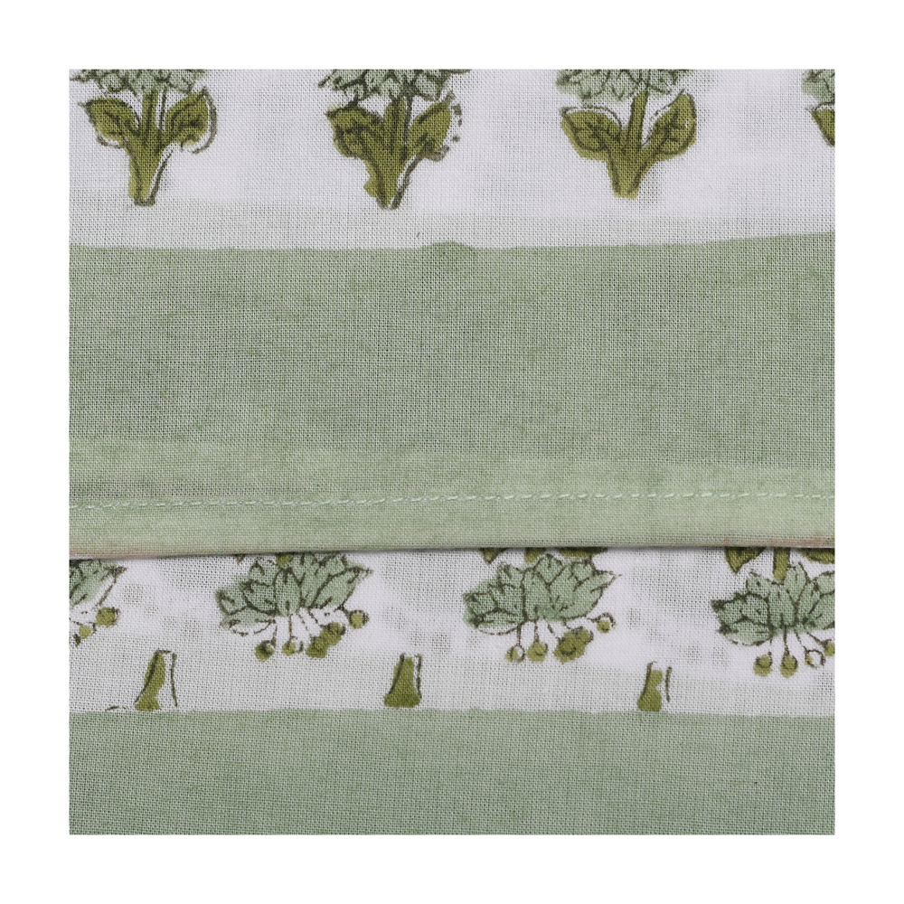 Cotton Cloth Napkins - Plain Border Mix