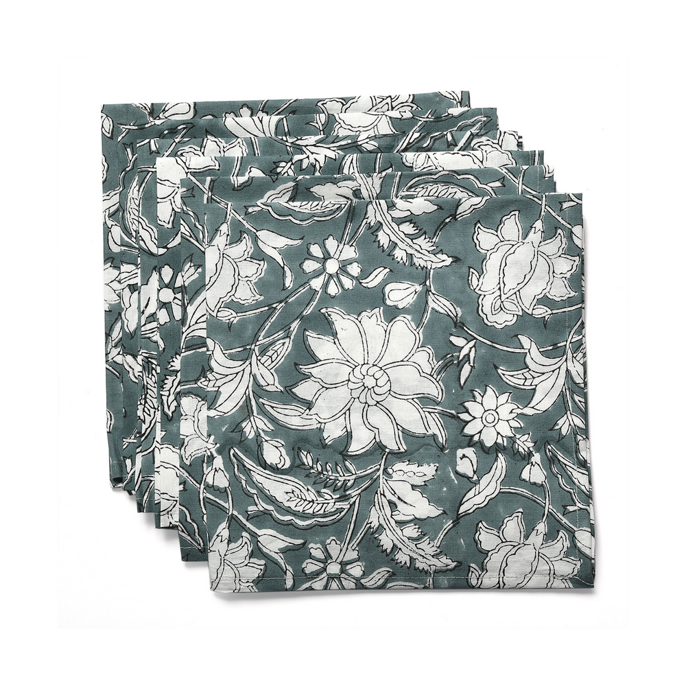 Cotton Cloth Napkins - Gray Color