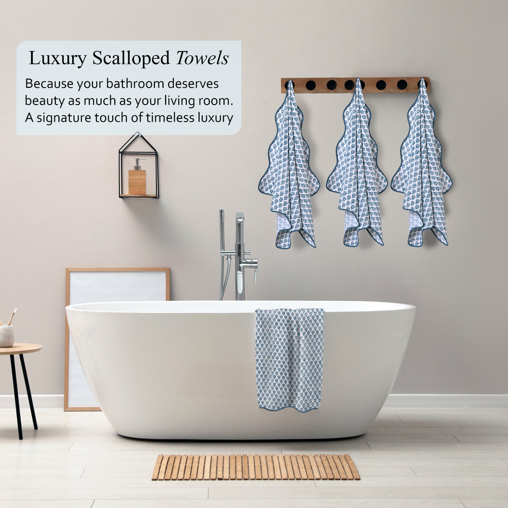 Bath Towel - Apatite Blue (pack of 2)