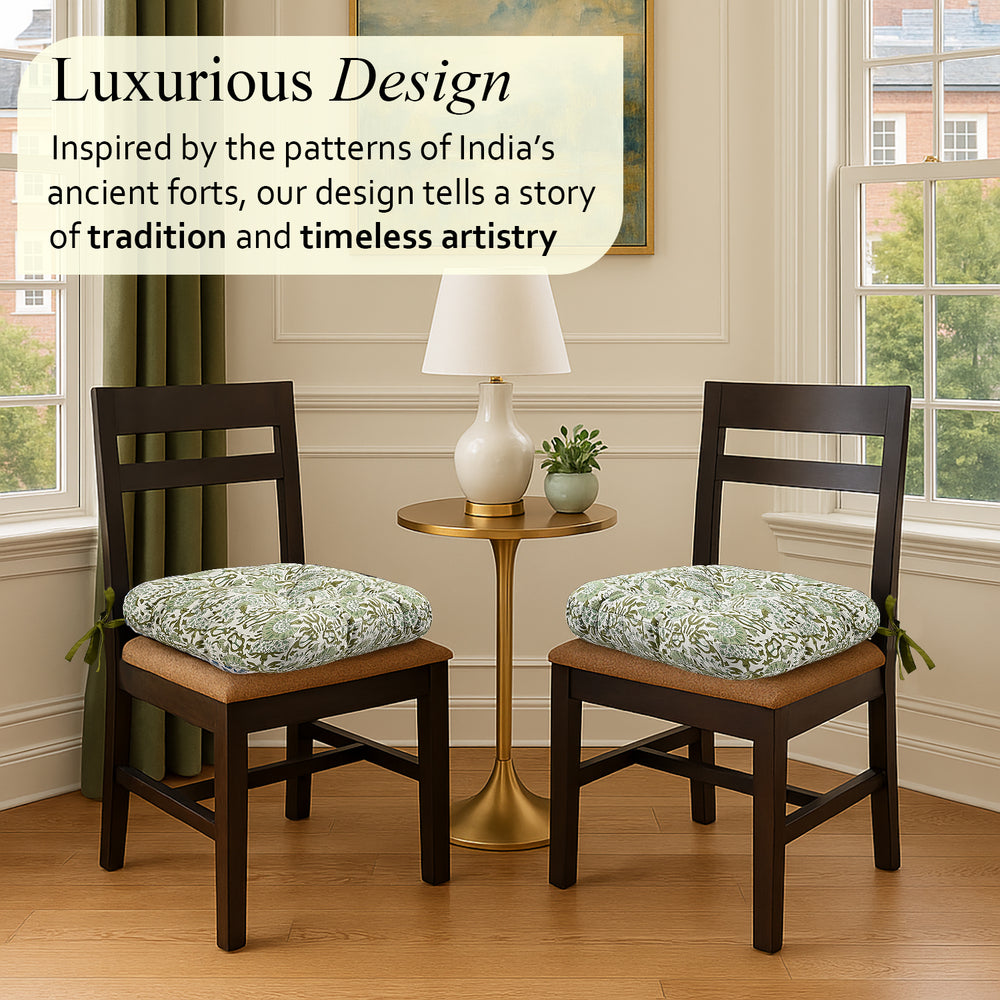 Chair Cushions - Agate Green