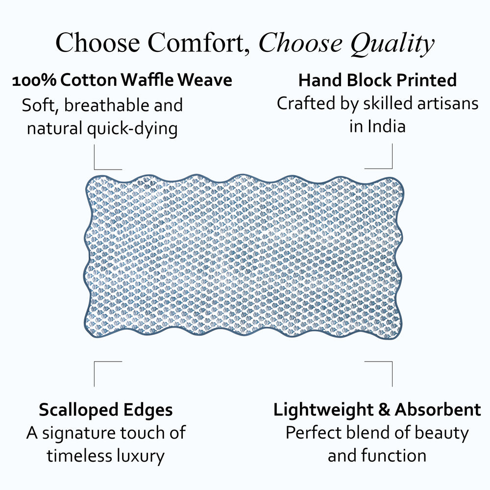 Bath Towel - Apatite Blue (pack of 2)