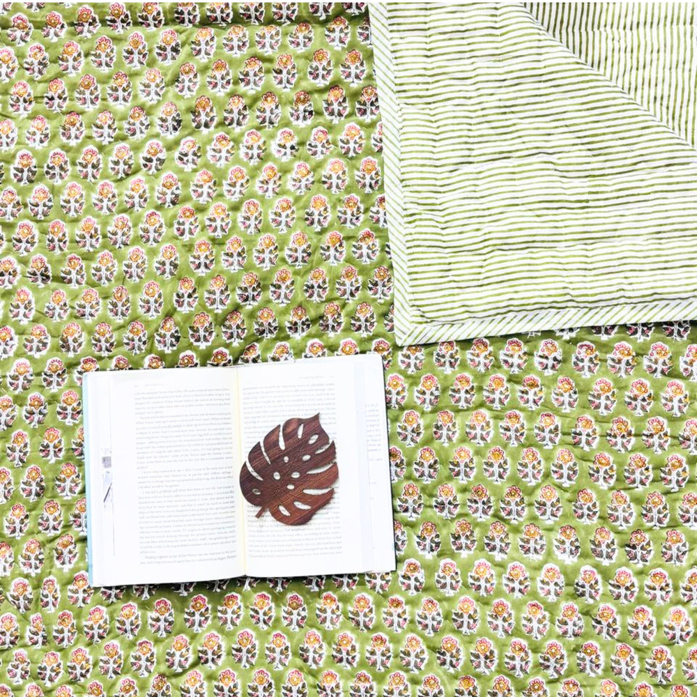 Quilt - Jade Green